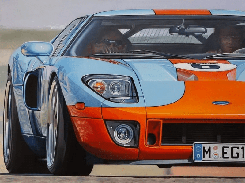 galleriad artecontini enrico ghinato ford gt 40 2011