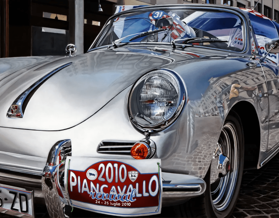 galleriad artecontini enrico ghinato porsche 356 zd 2011