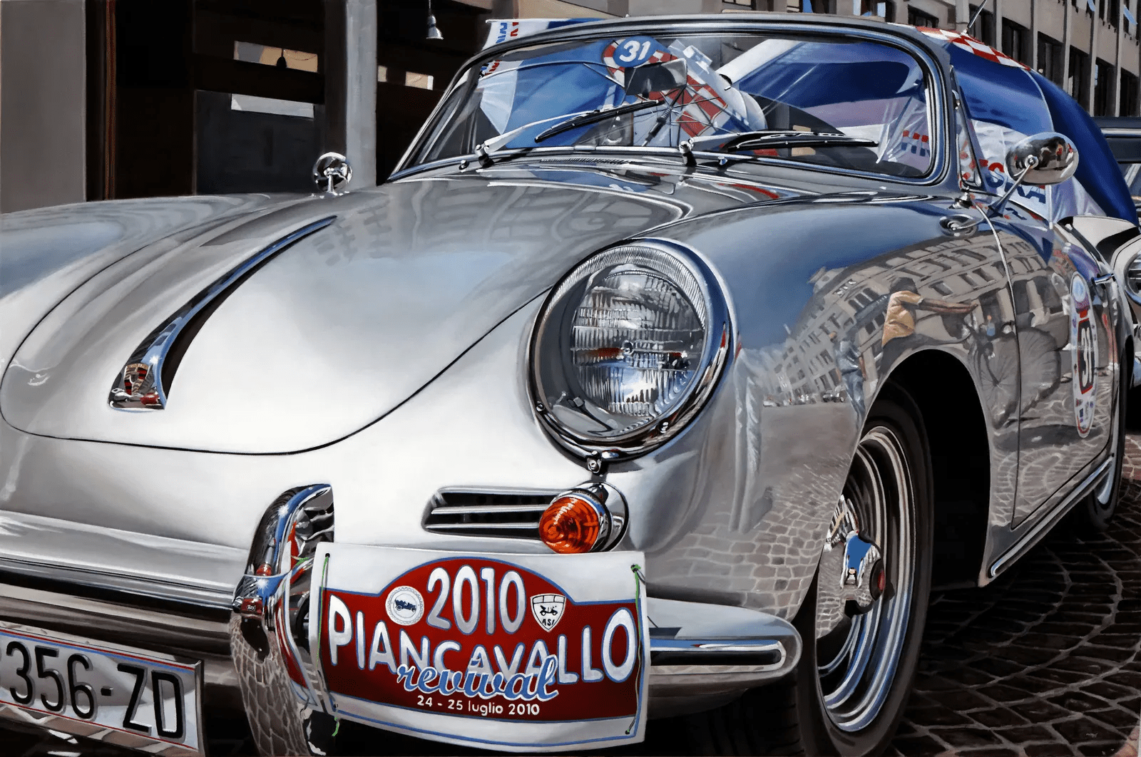 galleriad artecontini enrico ghinato porsche 356 zd 2011