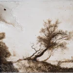 galleriad artecontini enzo fiore appropriazione un vasto paesaggio con la strada per emmaus 2022