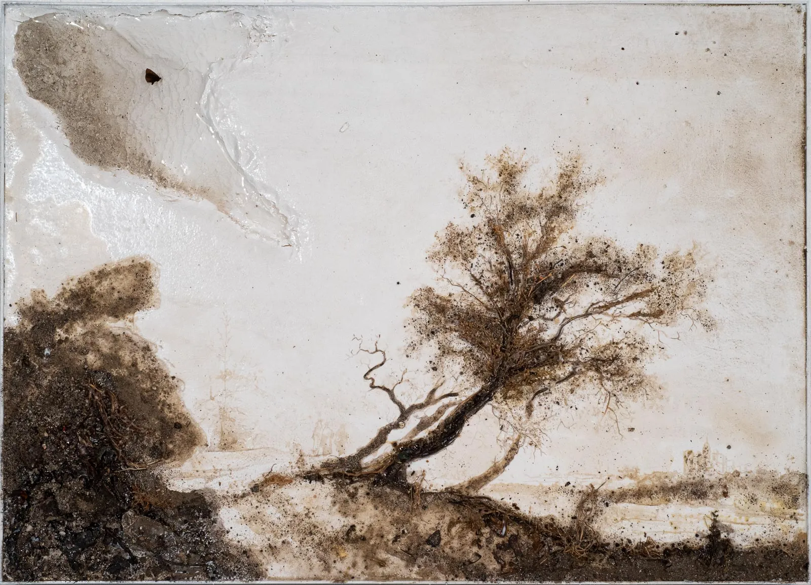 galleriad artecontini enzo fiore appropriazione un vasto paesaggio con la strada per emmaus 2022