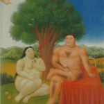 galleriad artecontini fernando botero adam and eve 1993