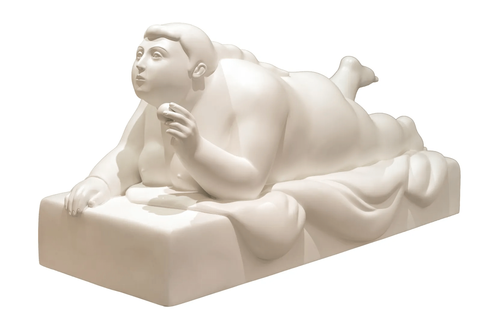 galleriad artecontini fernando botero donna sdraiata con pallina 2013