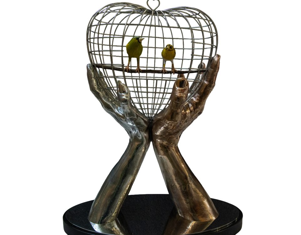 I GIVE YOU MY HEART III 1 I GIVE YOU MY HEART III ALU BRO HANDS SS CAGE HEART 60CM 1 1