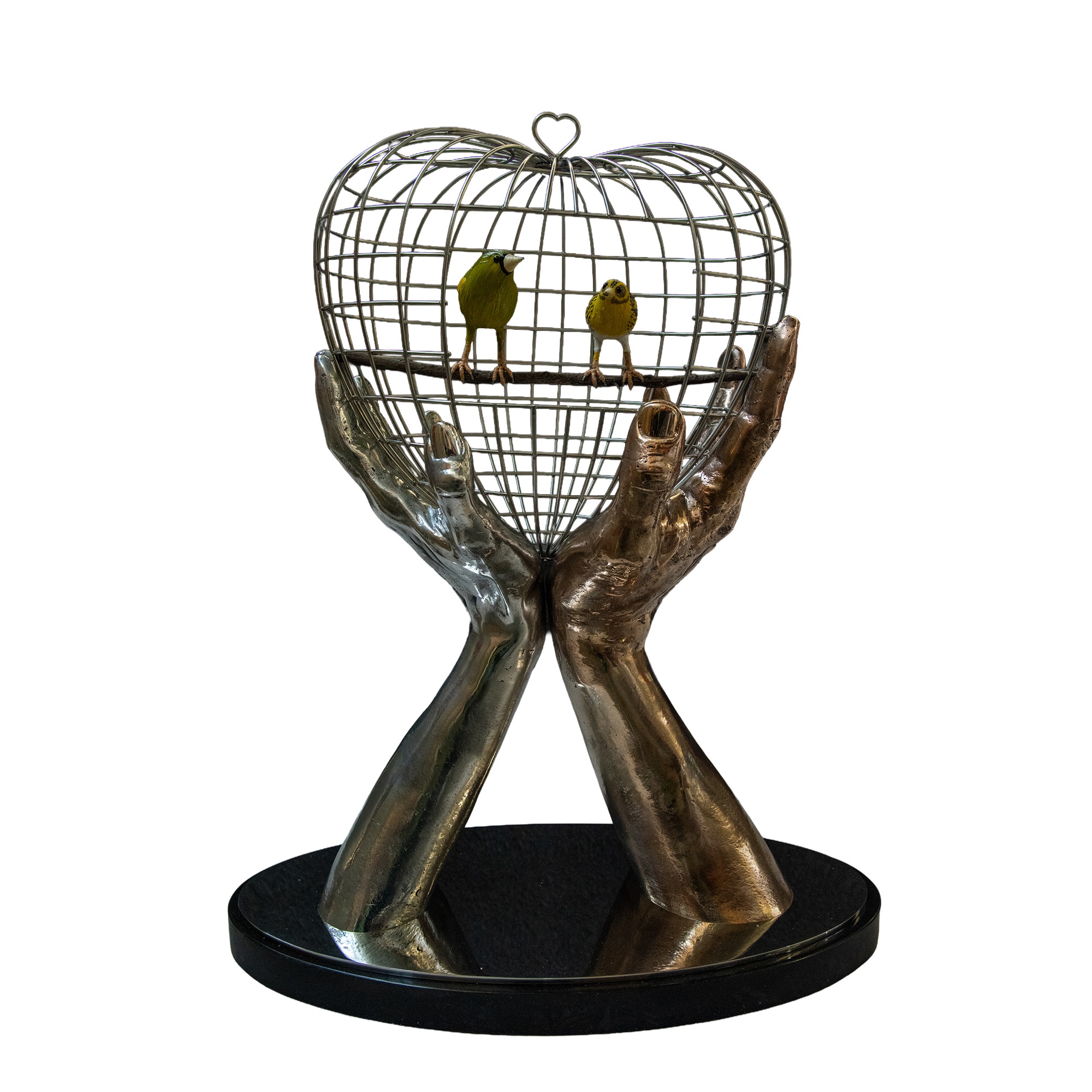 I GIVE YOU MY HEART III 22 I GIVE YOU MY HEART III ALU BRO HANDS SS CAGE HEART 60CM 1 1